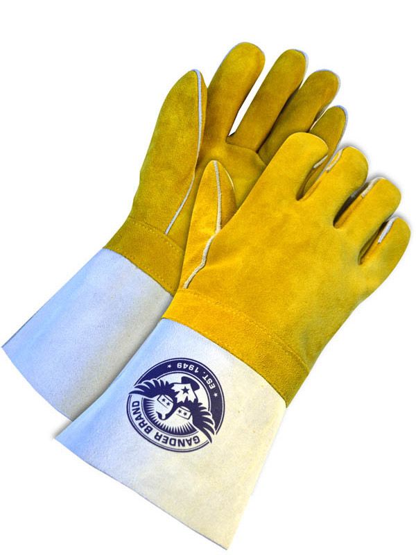 Welding Glove Split Leather Gauntlet Kevlar Lined 64-1-888KV Bob Dale Gloves