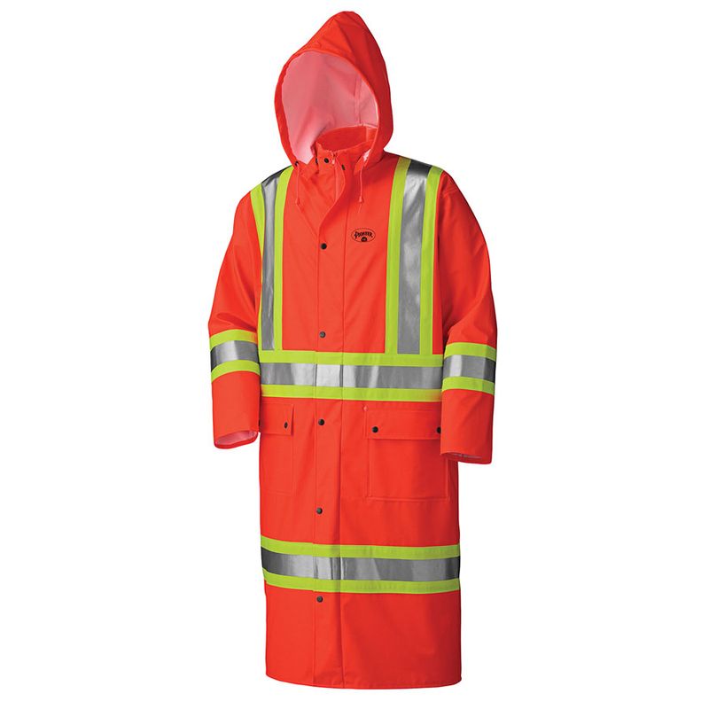 Hi-Vis Long Stretch Waterproof Coat | FR | Pioneer 5896/5897 Pioneer