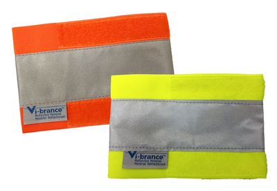 Adjustable Hi-Vis Safety Maxx Wrist Band | CSA, 2 Pairs | Viking 6185WO/WG  (x4)   Safety Supplies ?