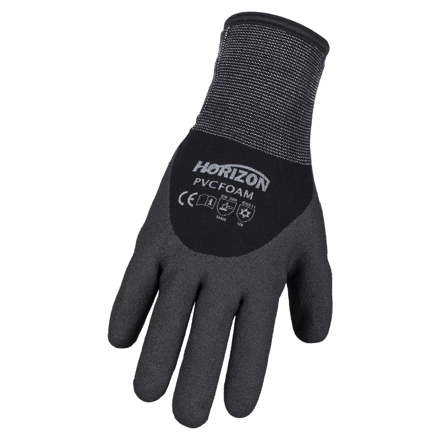 Lined 3/4 PVC Foam Coated Gloves 751145 Groupe BBH