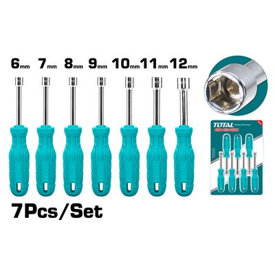 7Pcs Nut Screwdriver Set TNSS0701 Total Tools Canada