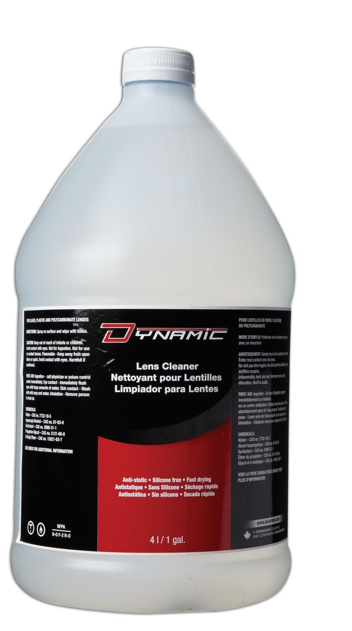 Dynamic Lens Cleaning Solution 1 Gallon (Pack of 4) EP22/160 Dynamic