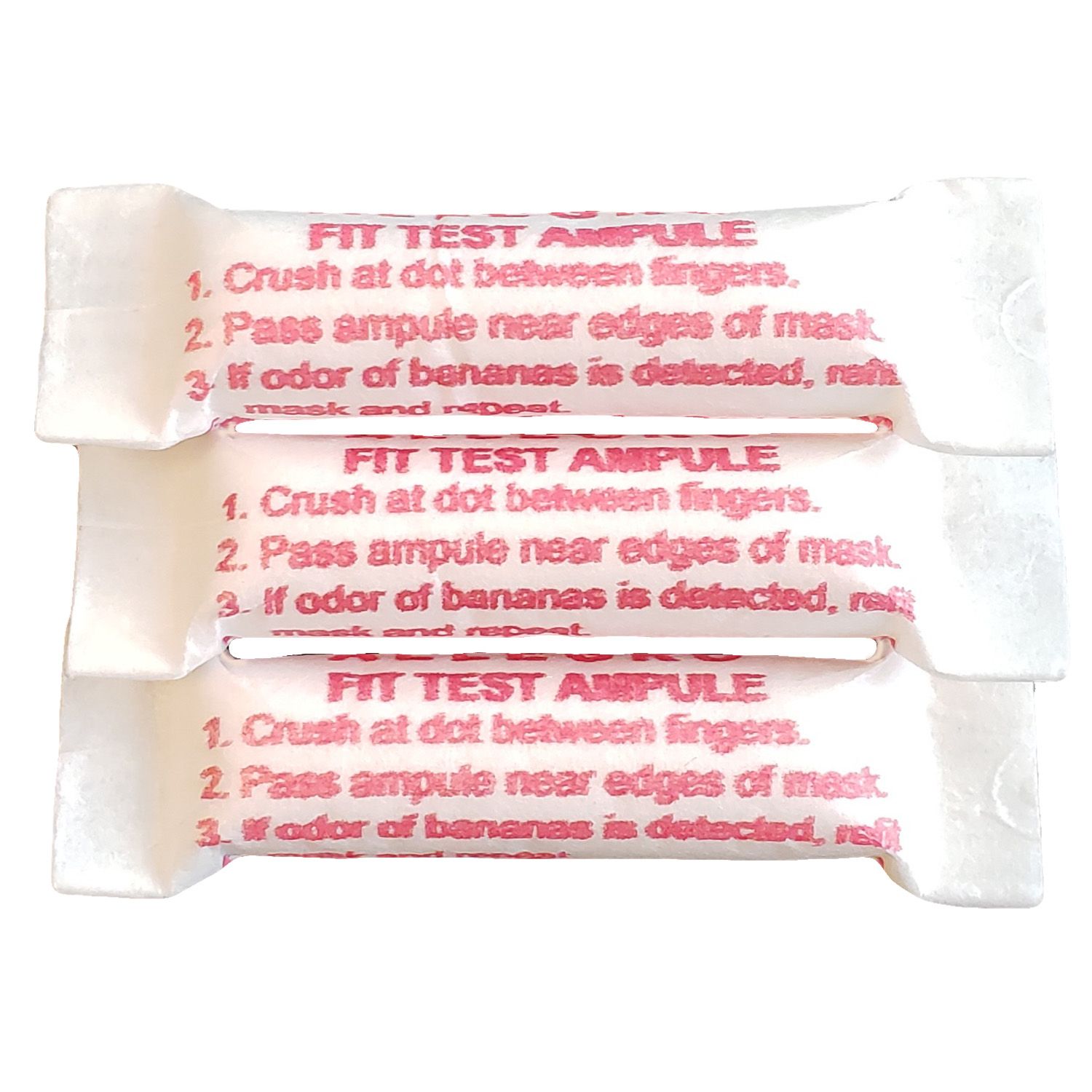 Qualitative Fit Test Ampules - Banana Oil (IAA) - Box of 10 15A706200 Dentec Safety