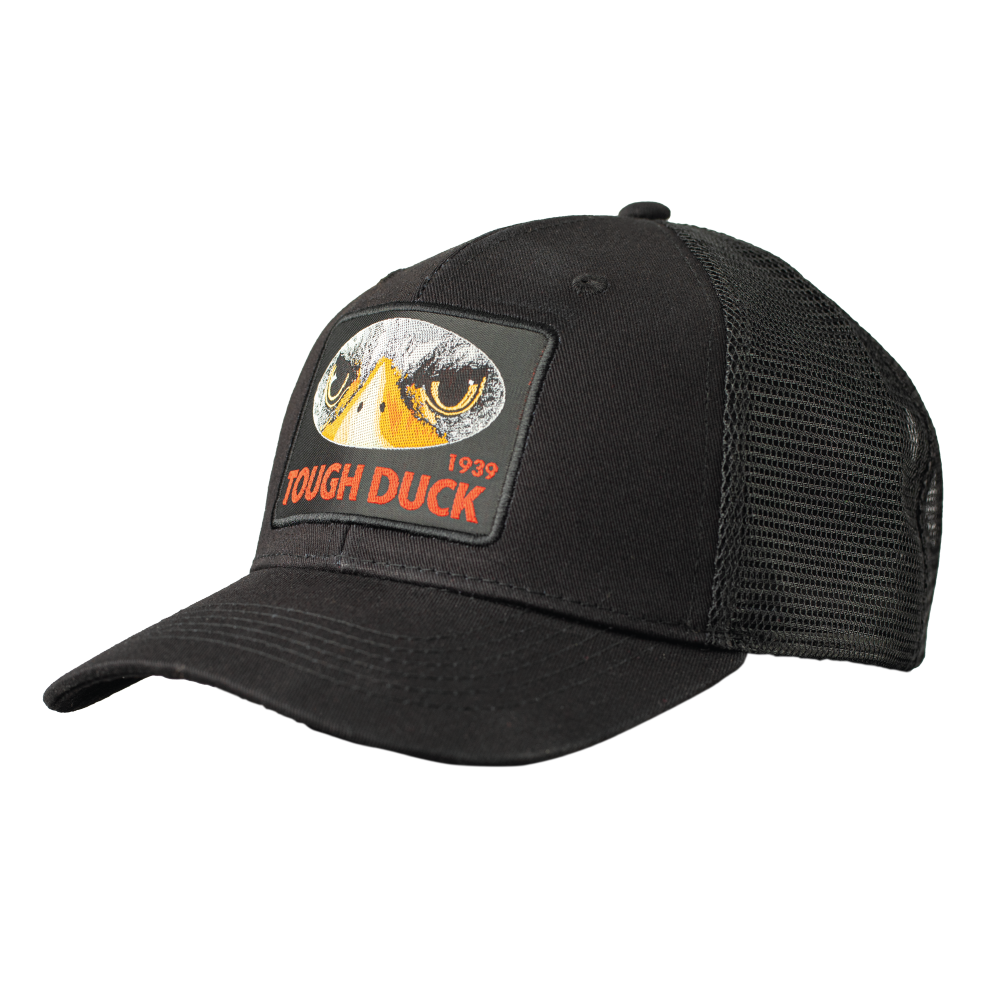 Tough Duck Trucker Hat With Logo Patch - Black - XL WA521-BLK-XL Tough Duck/Work King