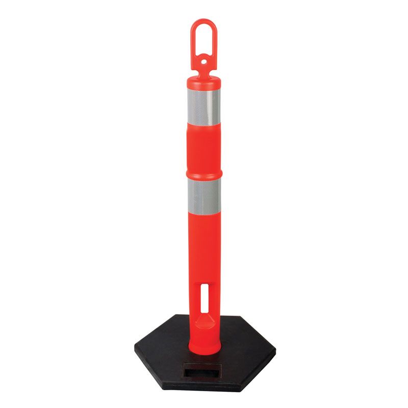 Hi-Vis Loop Top Delineator Post (Pack of 10) | 44" | Pioneer 192 + no base Pioneer