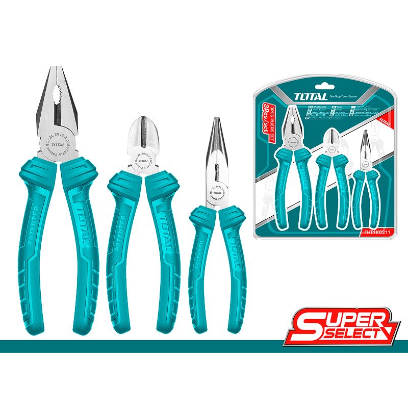 3Pcs Pliers Set (Economical Quality)