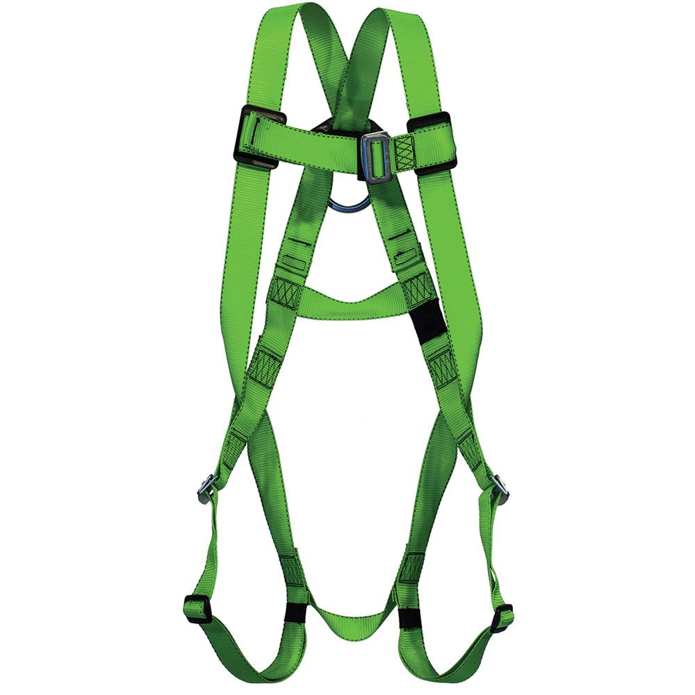 Hi-Vis Full Body Compliance Harness | 1D, Class A | PeakWorks FBH-10002A Peakworks