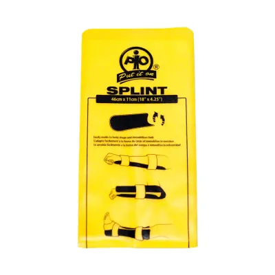 Flat Fold Splint - 46 x 11cm F6123301 WASIP
