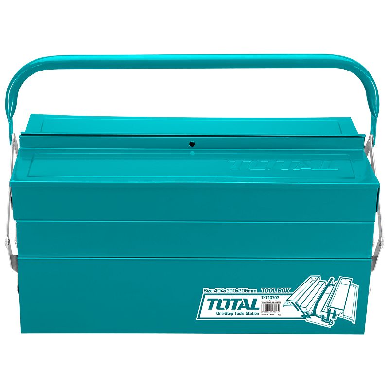 16" Metal Tool Box THT10702 Total Tools Canada