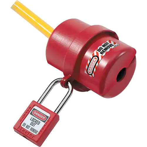 Rotating Electrical Plug Lockout | Master Lock 487 Master Lock