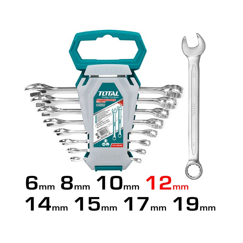 Combination Spanner Set THT102286-I/THT102286/THT1022121/THT1022122 Total Tools Canada