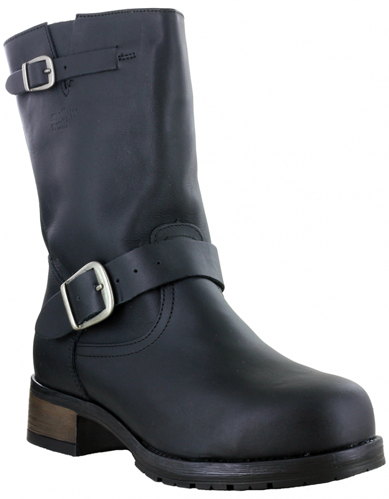 Vanessa Women's Premium Leather Safety Boot | Steel Toe | Mellow Walk 412109 Mellow Walk
