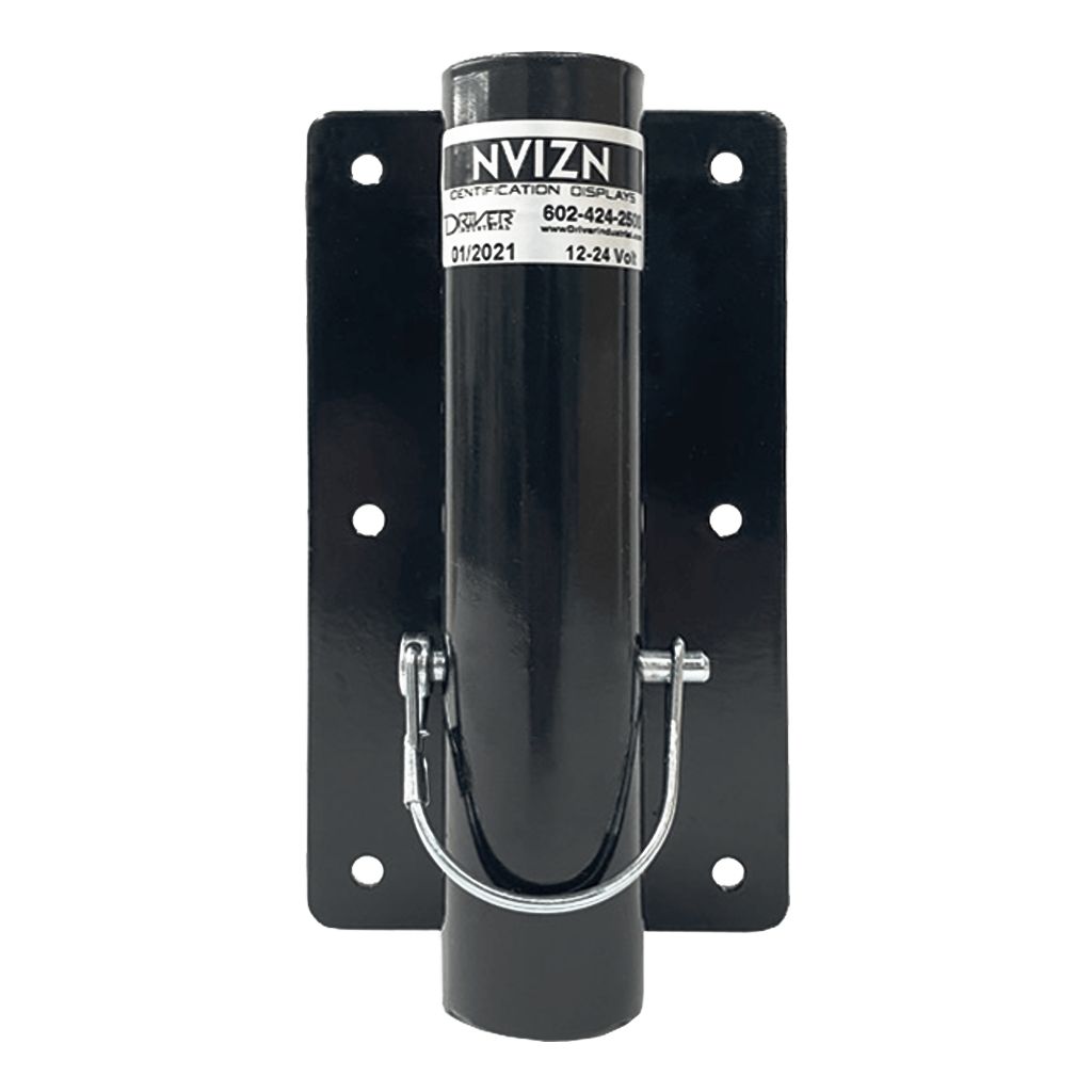 Side Mount For Telescoping Whips And Platform Mounts UPMT driver industrial safety