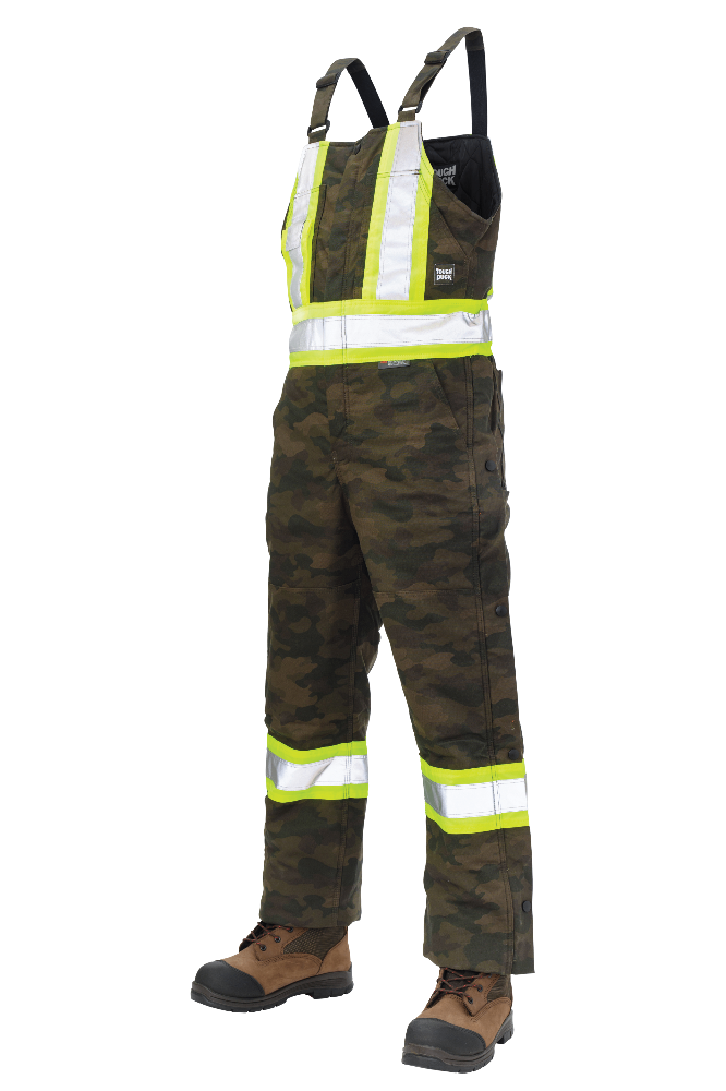 Camo Flex Duck Safety Bib Overall SB03 Tough Duck/Work King
