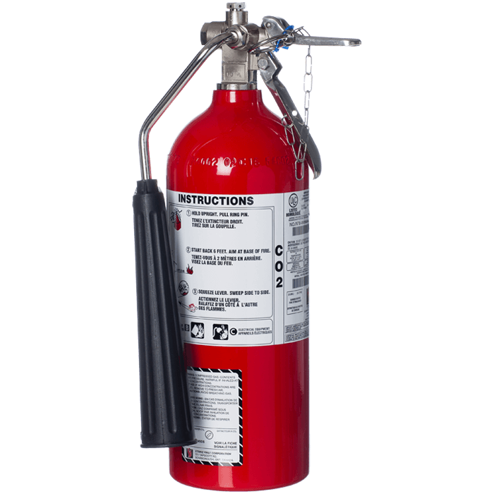 CO2 5lb FIRE EXTINGUISHER SF-5CO2 RS Steel