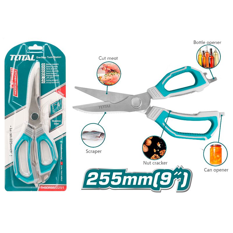 Kitchen Scissors THSCRS822251 Total Tools Canada