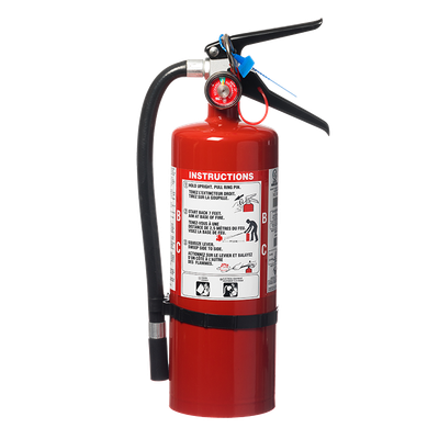 Strike First BC (Regular) Extinguishers with Wall Hanger/Vehicle Bracket WBDL5BCWH/WBDLSB10WH/WBDLS…