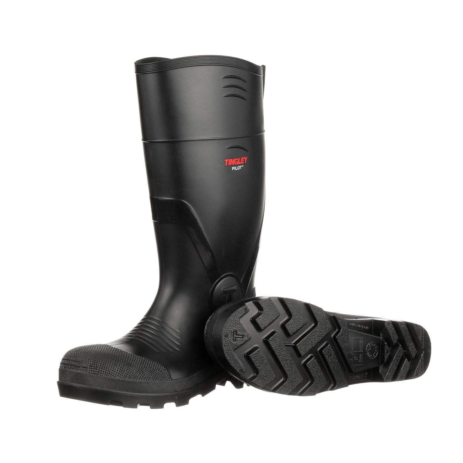Pilot Plain Toe Knee Boot | Tingley 31141 Tingley