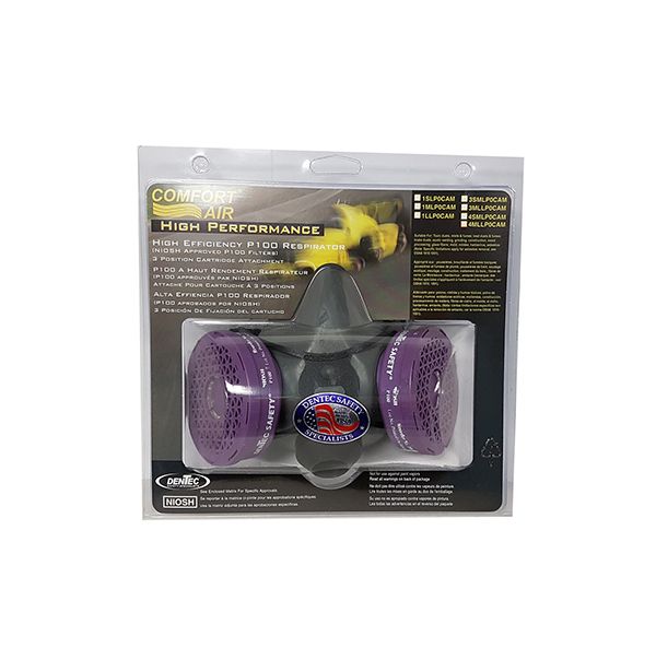 Comfort-Air 300 Thermoplastic Rubber Half Mask with High Efficiency P100 Complete - Clamshell 15R3S…