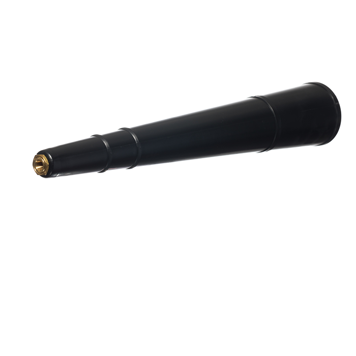 15 &amp; 20 lb CO2 Conical Horn with Brass Diffuser CH15 RS Steel