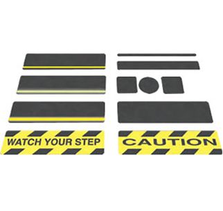 Black Gator Grip Anti-Slip Cleats 	3/4� x 24� 	50 cleats/pk SG3125BS   Safety Supplies Canada