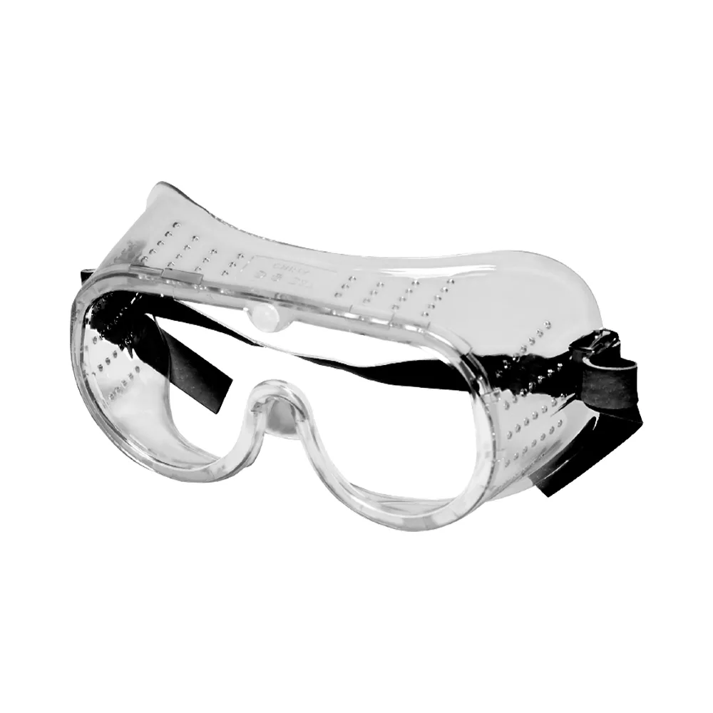 Softie Goggle - Clear Perforated Frame 150000 WASIP