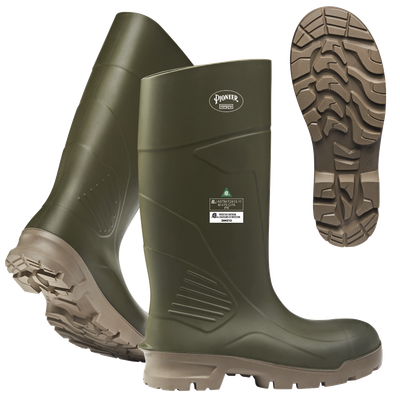 Ranpro Steel Toe/Steel Plate PU Boot | Pioneer B405FUL.GR Pioneer