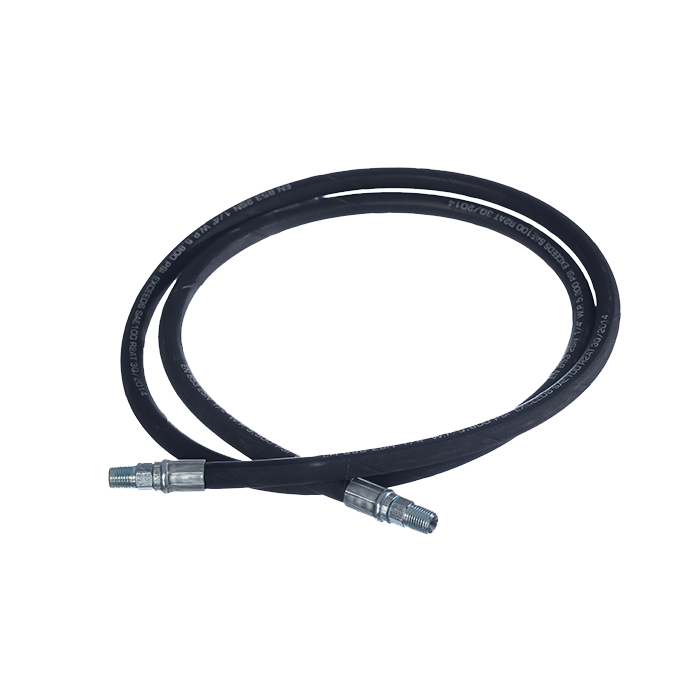 6' Charging Hose 1/4" M x 1/4" M CO3 RS Steel