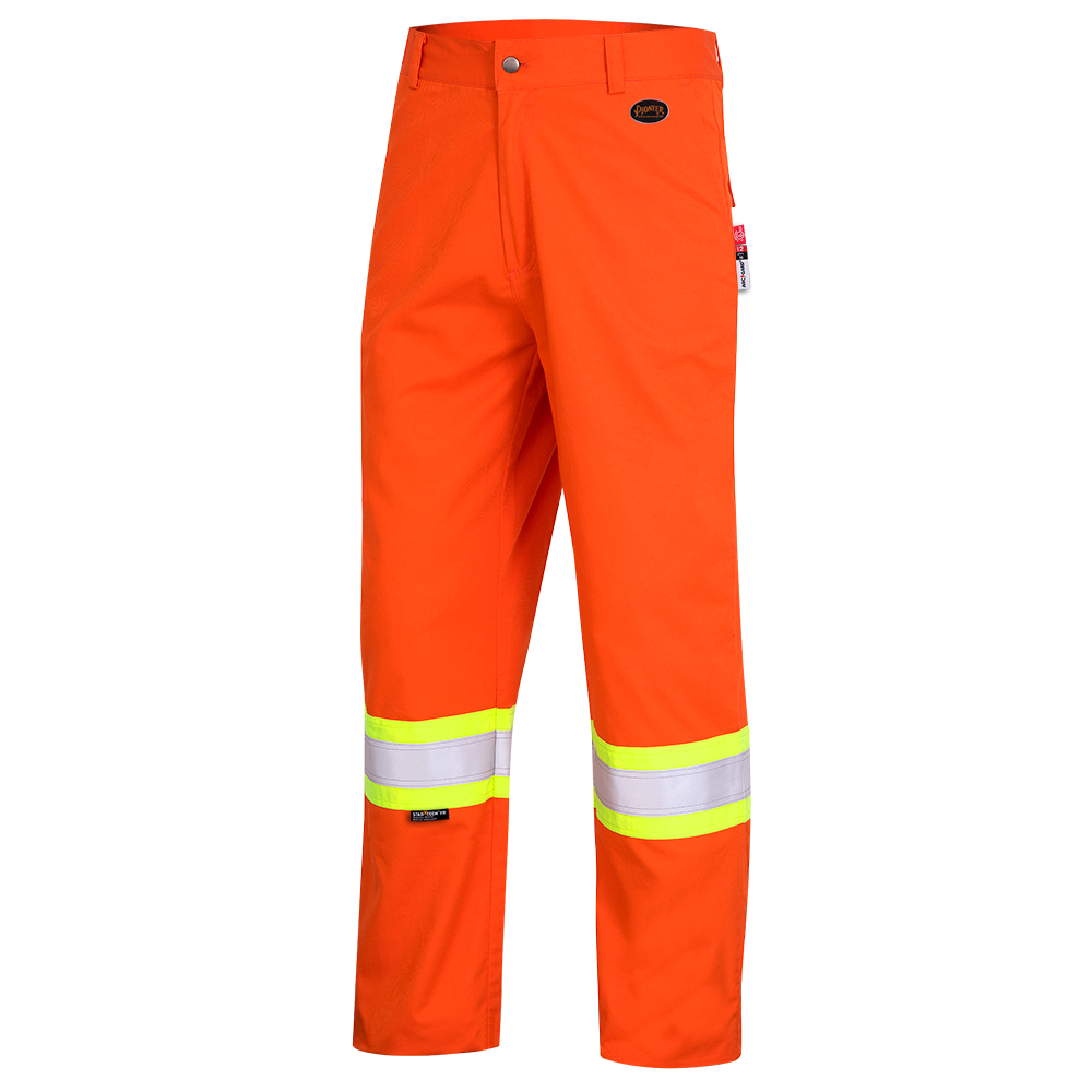 FR-Tech Flame Resistant 7 oz Hi-Viz Safety Pant | Pioneer 7763 Pioneer