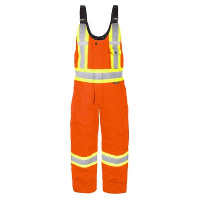 Terra Hi-Vis Insulated Lined Canvas Overall - RFLT Band 116569 Groupe BBH