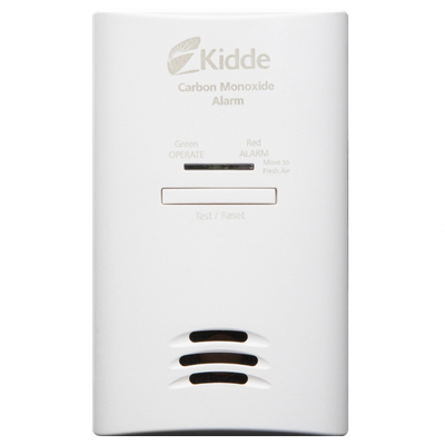 Plug-in CO Alarm, Battery Backup KN-COB-DP2CA RS Steel