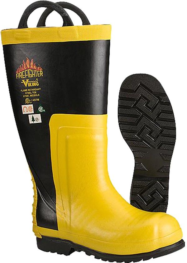 Snug Fit Firefighter Chainsaw boot | Viking VW91   Safety Supplies Canada