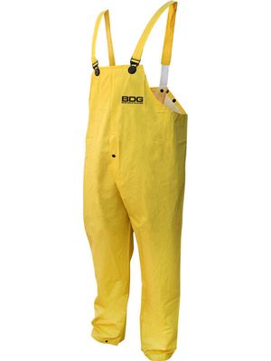 Rain Pants Flame Resistant PVC/Poly/PVC Bib Pants (Sold per EACH) | Pack of 12 95-1-901FRP Bob Dale…