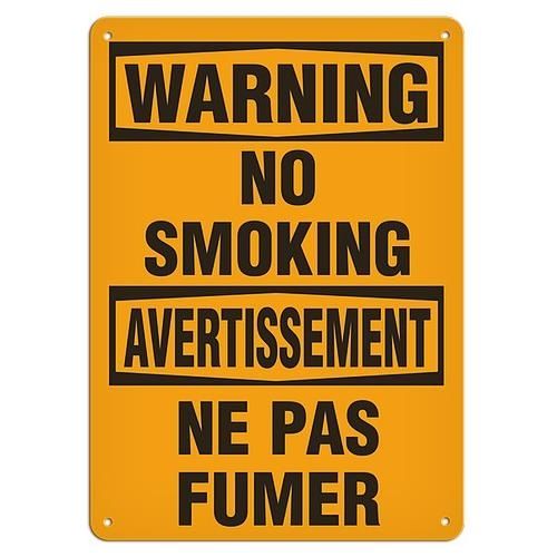 OSHA Safety Sign | Warning E/F Smoke  | INCOM SS6018V, SS6018A, SS6018P, SC6018V, SC6018A, SC6018P,…