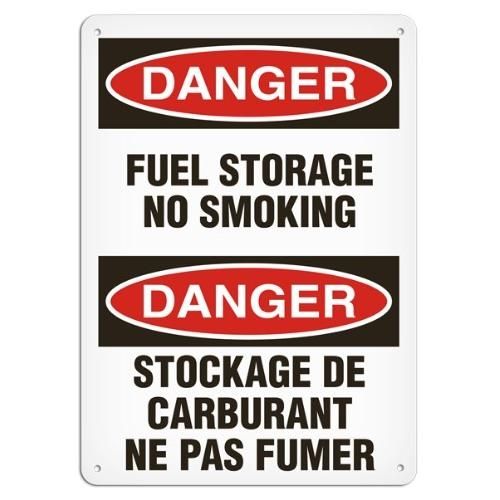 OSHA Safety Sign | Danger E/F Fuel Str  | INCOM SS6004V, SS6004A, SS6004P, SC6004V, SC6004A, SC6004…