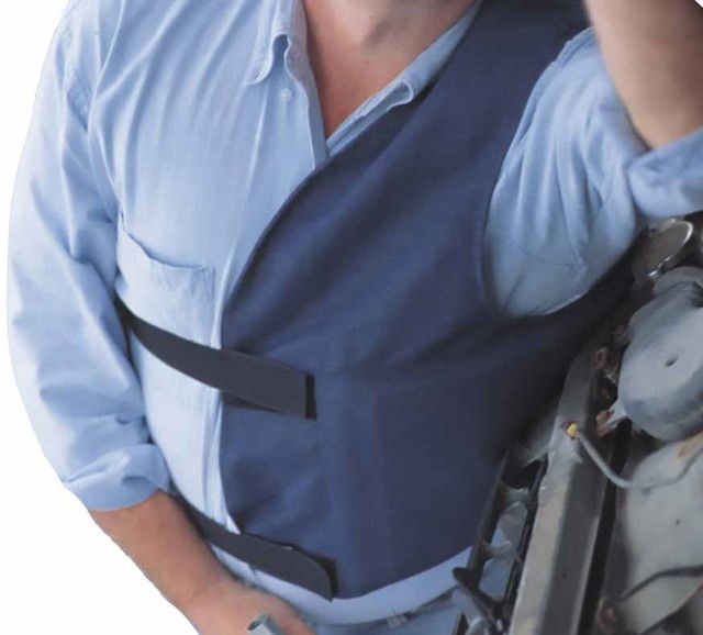 IMPACTO Cordura Torso Protector - Half Vest Style Rib Protector 913-00 Impacto