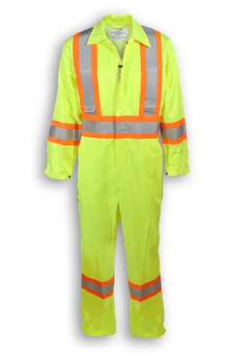 Hi Vis Traffic Safety Coverall | Big K Clothing BK1401 Big K Clothing