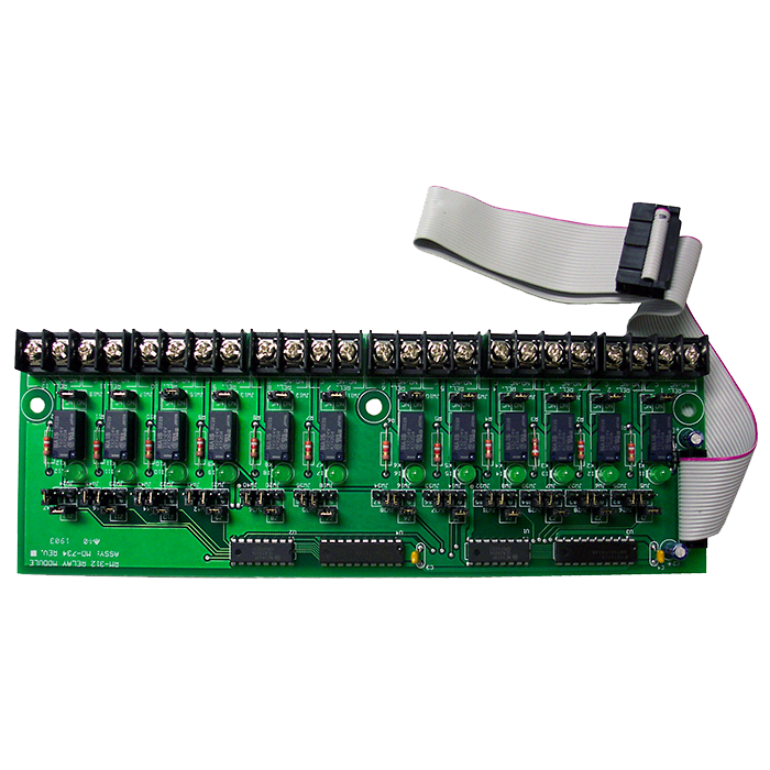 Mircom FR-320 Six Relay Circuit Adder Module RM306 RS Steel