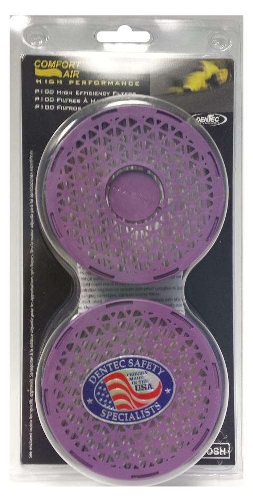 Comfort-Air High Efficiency P100 Filters - Asbestos in Clam Shell 15F158TLPOCAM Dentec Safety