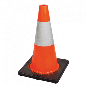 Hi-Vis PVC Cones 18" (Pack of 10) | Diamond TS1018 Diamond
