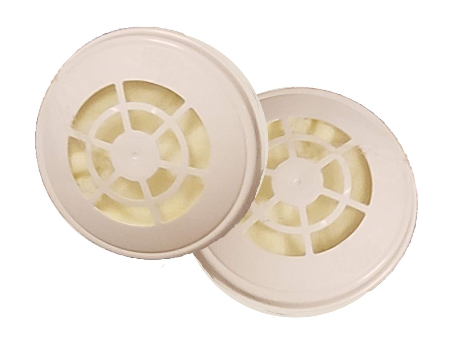 Comfort-Air NxMD White Filter Cover &amp; Holder with N95 Filters - 10 Pair/Case 15F158T51DN520 Dentec …