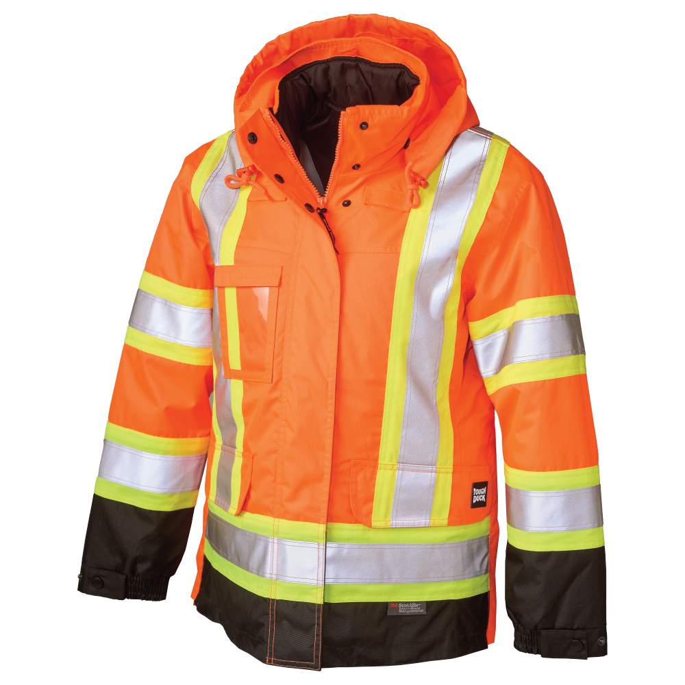 Women's Poly Oxford 5-In-1 Safety Jacket SJ46 Tough Duck/Work King
