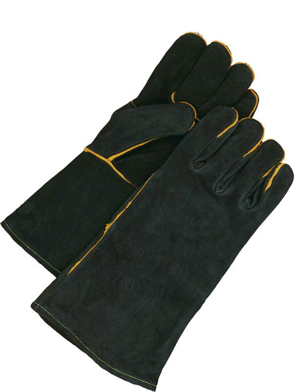 Welding Glove Split Leather Black | Pack of 12 60-1-238 Bob Dale Gloves