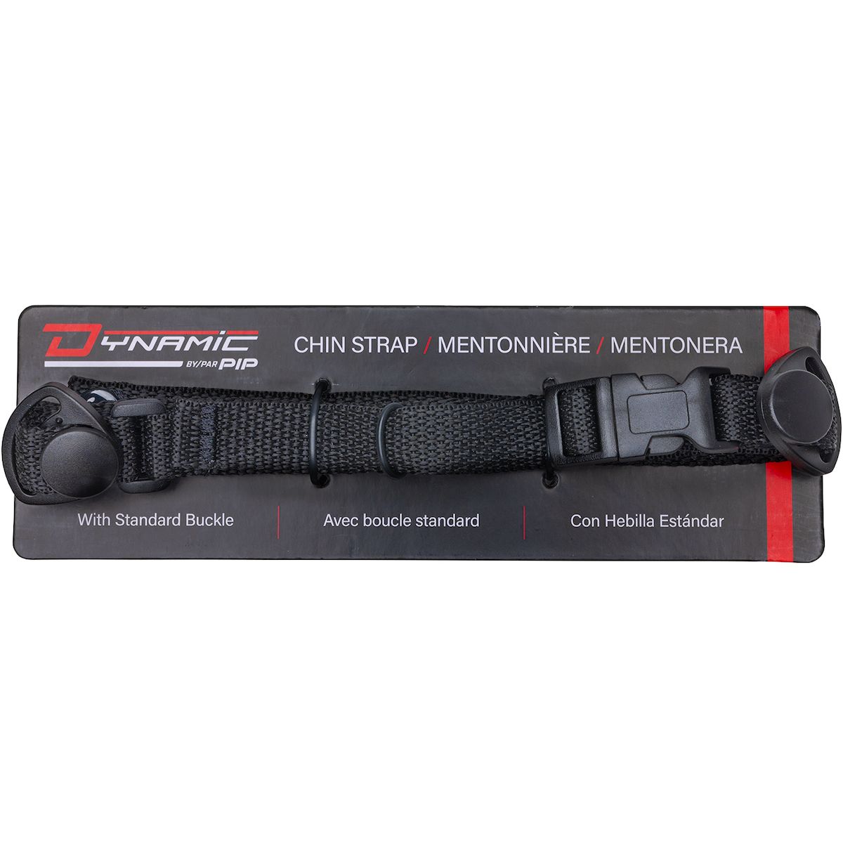 Dynamic 4-Point Chin Strap with Standard Clip