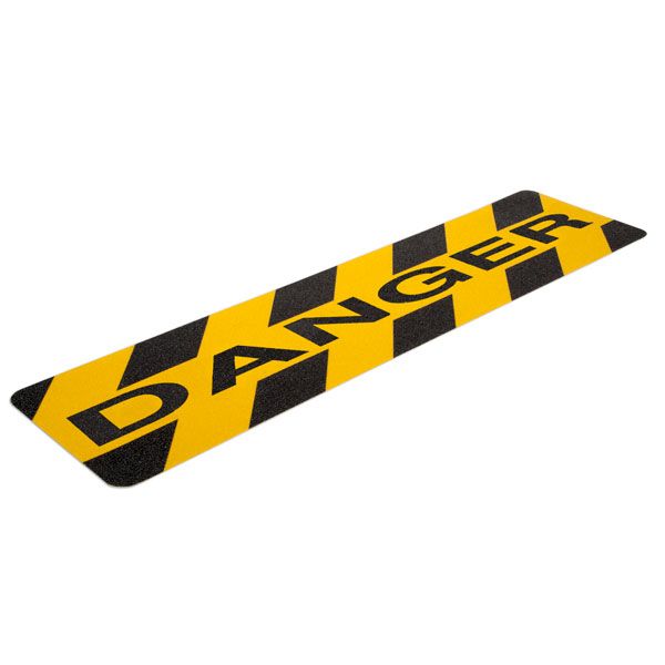 6" x 24" GatorGrip Traction Cleat (DANGER) - 10 Pack | INCOM SG3126DGR INCOM