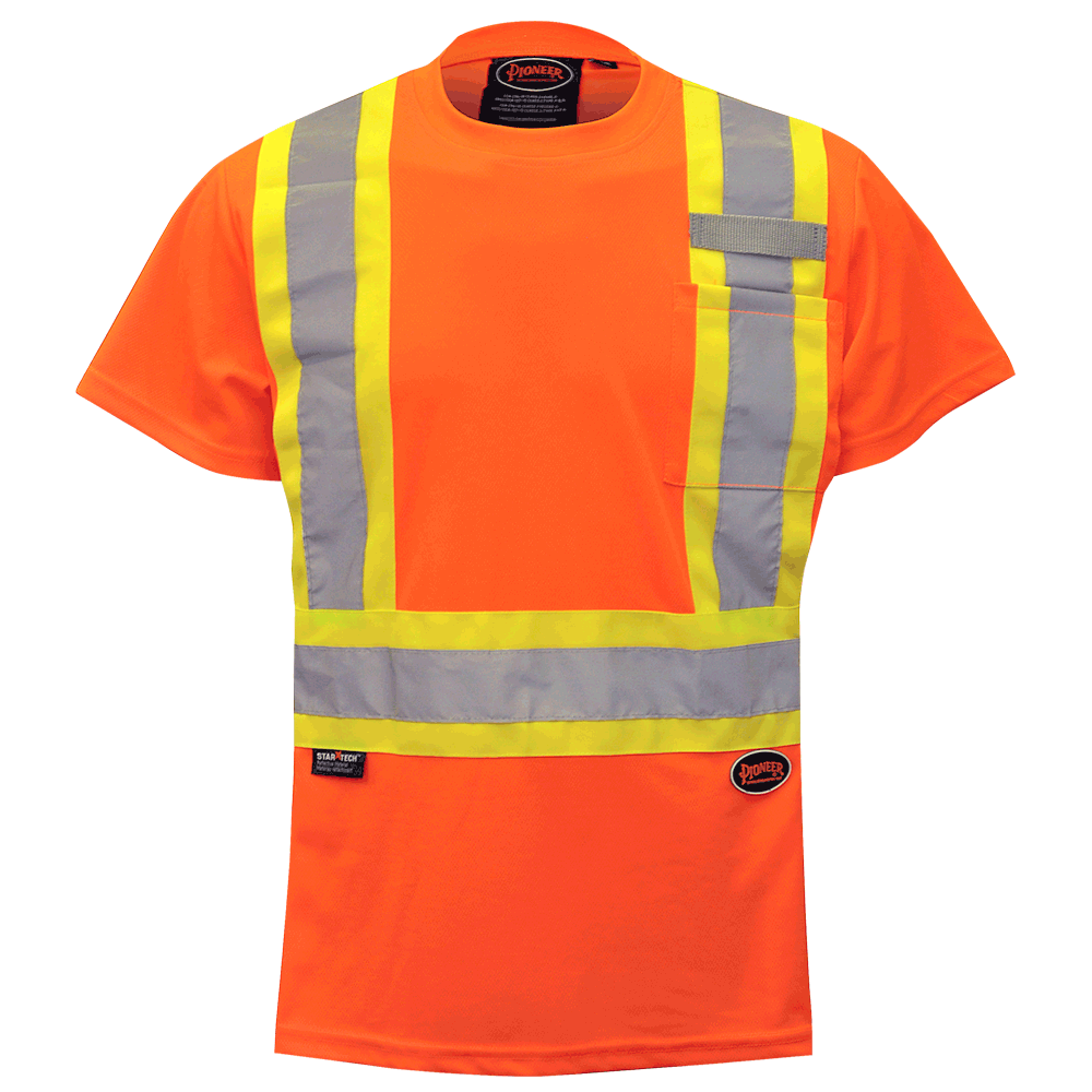 Womens Birdseye Safety T-Shirts | Pioneer 6948/6949 Pioneer