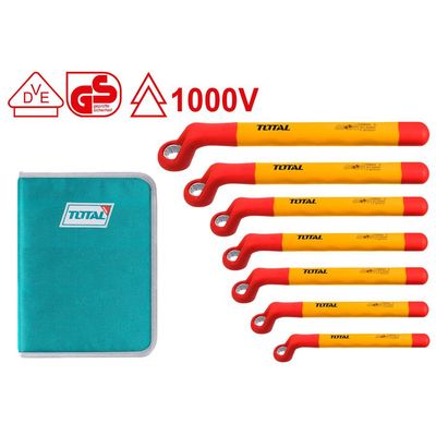 7PCS Insulated Ring Wrench Set (VDE Certified)