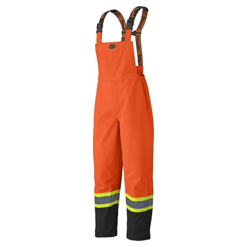 300D Hi-Viz Trilobal Ripstop Waterproof Safety Bib Pant | Pioneer 5404/5405 Pioneer