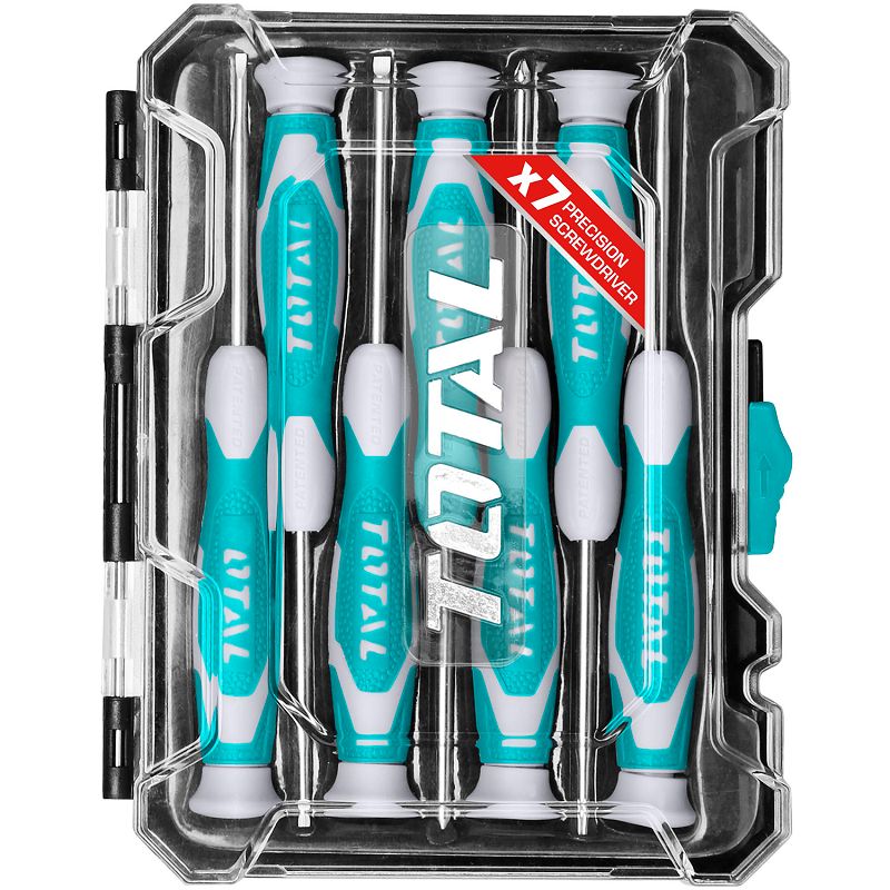 7Pcs Precision Screwdriver Set THT250726 Total Tools Canada