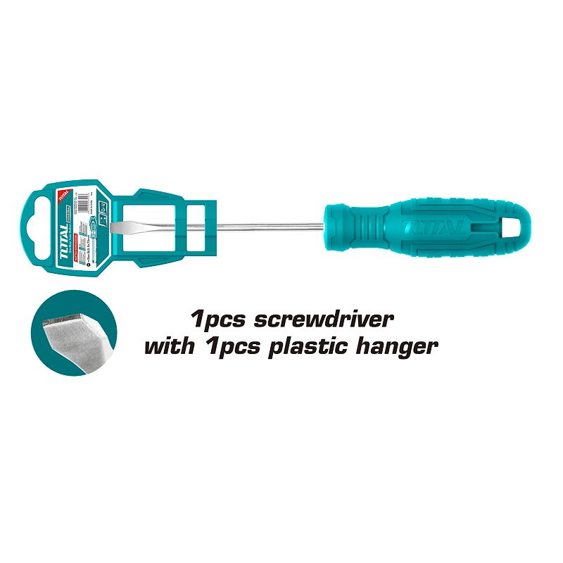 Slotted Screwdriver (Poly bag) THTDC2146/THTDC2156/THTDC2166 Total Tools Canada